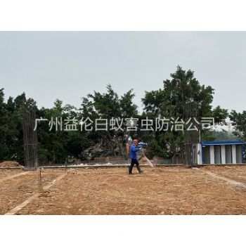 石壁地基新建預(yù)防白蟻工程